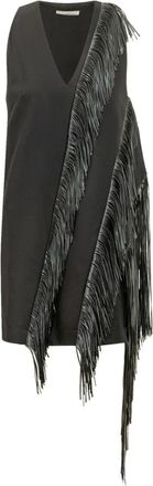 Sportmax Kleedjes, Dames, Zwart, M, Katoen, Spxgalosce Abito