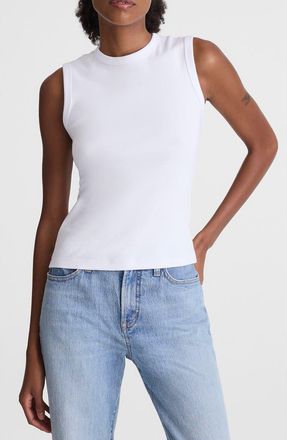 Madewell 90s Shell Tank in White at Nordstrom, Size Xx-Small