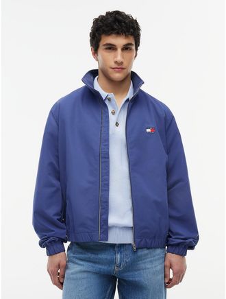 Tommy Hilfiger Mens Tommy Jeans Water-Repellent Zip Jacket - Blue Storm - L