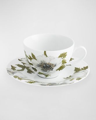 Michael Aram Anemone Tea Cup & Saucer
