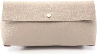 Louis Vuitton Pre-owned Clutches, female, Beige, Size: ONE SIZE Pre-owned Leather Clutch