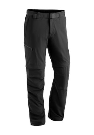Maier Sports Outdoorhose MAIER SPORTS Tajo 2, Herren, Gr. 46, Normalgr&ouml;ssen, schwarz, 90% Polyamid, 10% Elasthan, Hosen Outdoorhose, Herren Zip-Off Wanderhose, atm