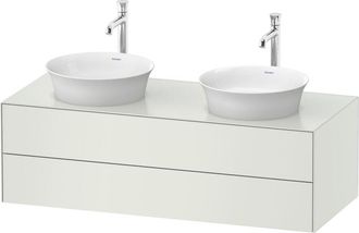 Duravit Tulip Blanco, Mueble De Ba&ntilde;o Colgado En La Pared, Ancho - Duravit