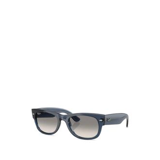 Ray-Ban Mega Wayfarer II - unisex - Zonnebrillen - Blauw - 55 MM - Accessoires