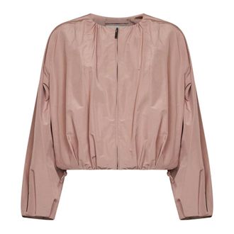 Max Mara Max Mara Weekend Jackets - female - Weekend Max Mara - Bomber Jackets - Pink - XS - Jackets
