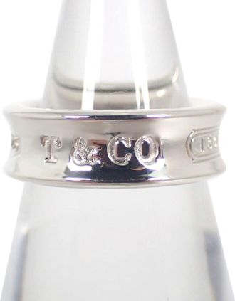 Tiffany & Co. Sterling Silver 925 Band Ring (Pre-Owned)