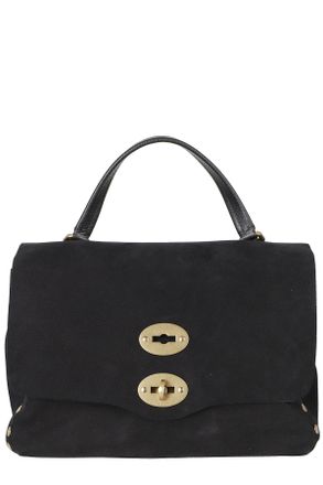 Zanellato Rectangular Nubuck Leather Postina Jones Bag