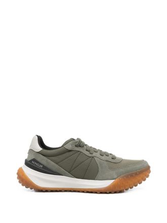 Moncler Green Color Block Sneakers