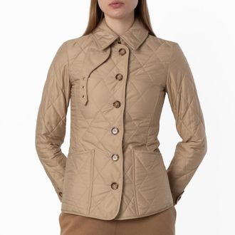 Burberry Womens Diamond Quilted Thermoregulated Jacket, Size XX-Small