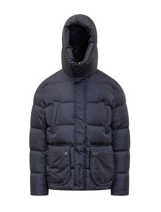 Herno High Neck Hooded Down Jacket