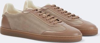 Brunello Cucinelli Zapatillas espigadas con piel