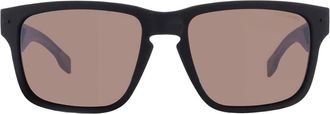 HUGO BOSS Polarized Brown Square Mens Sunglasses BOSS 1497/S 0087/6A 55