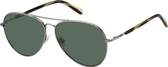 Fossil FOS 3104/G/S Asian Fit 6LB/QT Mens Sunglasses Grey Size 61