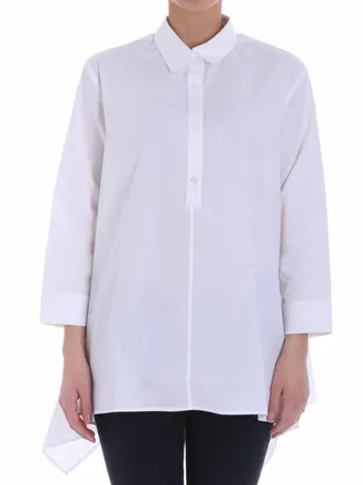 Fuzzi White oversize blouse