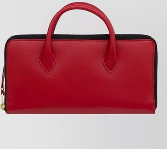 Comme Des Gar&ccedil;ons rectangular purse top handles design