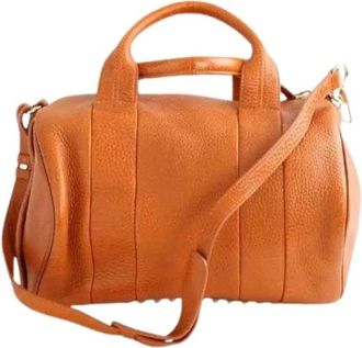 Alexander Wang Pre-owned Handbags, female, Orange, Size: ONE SIZE Pre-owned Rocco Duffle