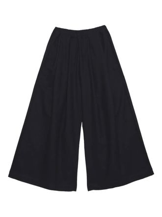 BASERANGE Avi silk trousers - Black