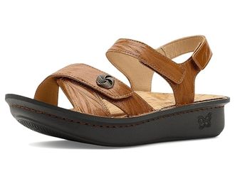 Alegria Kelsi Womens Sandals Fondly Brown : EU 41 (US Womens 10.5-11) Regular, Leather