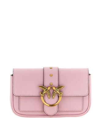 Pinko Pocket Love One studs birds crossbody bag