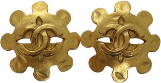 Chanel Metal Clip Earrings (Pre-Owned)