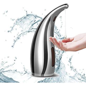 OEM Dispensador Autom&aacute;tico De Jab&oacute;n De 300 Ml Con Sensor Infrarrojo Y Base Antideslizante, Resistente Al Agua (ipx6), Acero Inoxidable, Para Ba&ntilde;os --crezu