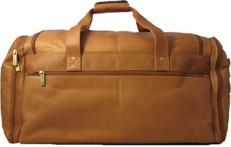 David King & Co. 305T Extra Large Multi Pocket Duffel- Tan