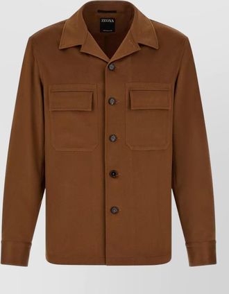 Ermenegildo Zegna cashmere shirt jacket