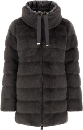 Herno Dames, Jassen, Grijs, Maat: M