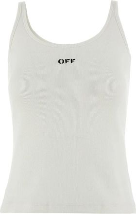 Off-white Off Stamp Rib Tank Top
