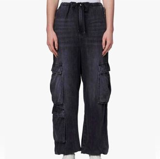 Blank NYC Womens Nwt Cargo Pants In Blue