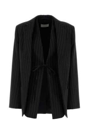 Sportmax Sportmax Embroidered Wool Blend Divina Blazer