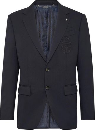 Billionaire Boys Club Two-Button Blazer - Heren - Blazers - Blauw - 4XL - Wol - Jassen