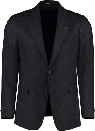 Tagliatore Klassiek wollen jasje - Heren - Blazers - Blauw - 2XL - Wol - Jassen