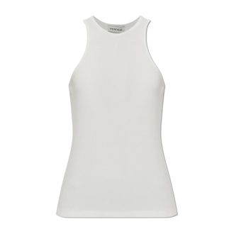 Anine Bing Sleeveless Tops, female, White, Size: S Cole Tank