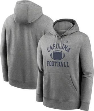 Jordan Brand Mens Jordan Brand Heather Gray North Carolina Tar Heels Belichick Hoodie at Nordstrom, Size Xx-Large