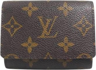 Louis Vuitton Pre-owned Card Case - - Pre-owned - unisex - Marrone - ONE SIZE