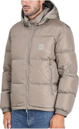 A|X Armani Exchange Heren, Jassen, Beige, Maat: 2XL Polyamide