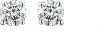 The Diamond Store Diamond Earrings 0.20CT Studs Premium Quality in 18K White Gold - 3mm