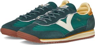 Victoria Saturno Suede Nylon Womens Shoes Verdes : EU 41 (US Womens 10) M, Leather