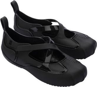 Melissa Aira Water Resistant Mary Jane Sneaker in Black at Nordstrom, Size 10