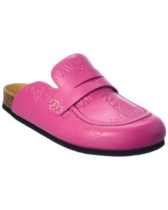 J.W.Anderson Jw Anderson Logo Leather Mule