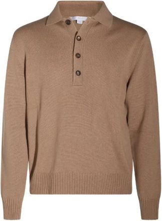 Malo Truien - Heren - Ronde hals truien - Bruin - 2XL - Truien & Vesten