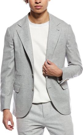 Brunello Cucinelli Wool, Cashmere, & Silk-Blend Blazer