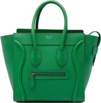 Celine Pre-owned Celine Micro Drummed Calfskin Luggage Tote Ladies 8ZUSNIJ43TTOOQ1W
