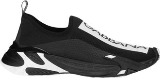 Dolce & Gabbana Sportschoenen Stretch Mesh Fast - Heren - Sneakers - Zwart - 40 EU - Schoenen