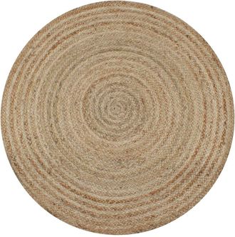 Les Tendances Alfombra Yute Trenzada 90 Cm Redonda Dec023923