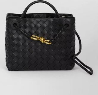 Bottega Veneta andiamo small leather tote bag