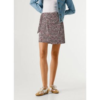 Pepe Jeans London Korte bedrukte overslagrok