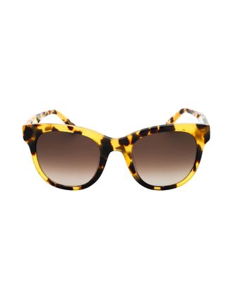 Banana Republic Womens Banana Republic Brown SF Lens Havana Brown Sunglasses - Size: ONE size