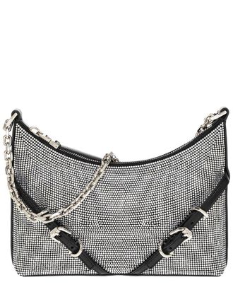 Givenchy Voyou Party Leather-Trim Crossbody